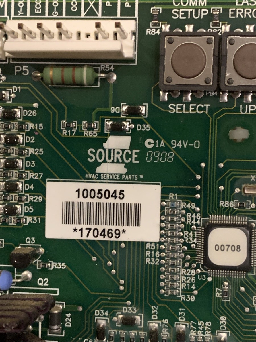 YORK COLEMAN EVCON Source1 170469 Blower Fan Control Circuit Board