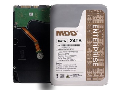 MDD 24TB 7200RPM 512MB Cache SATA 6Gb/s 3.5'' Internal Enterprise Hard Drive