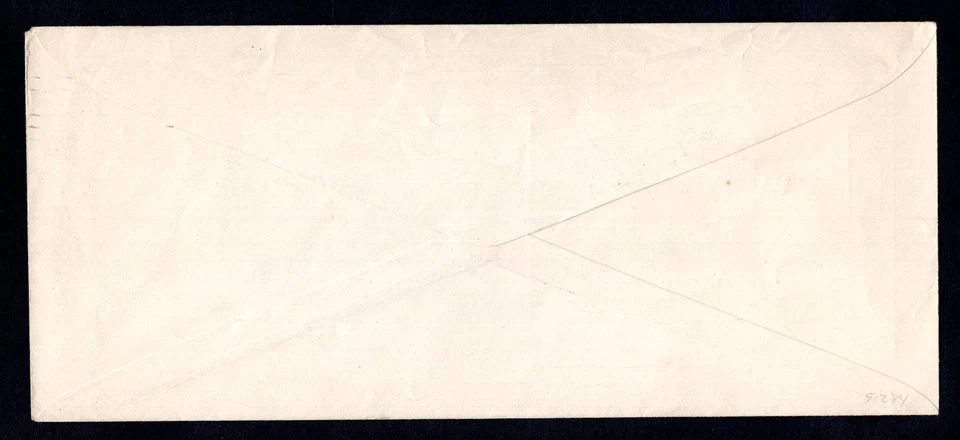 US 1915 ERROR ONE CENT STAMPED ENVELOPE SCOTT TYPE UP2 (9 1/2" SIZE) - Image 2 of 2