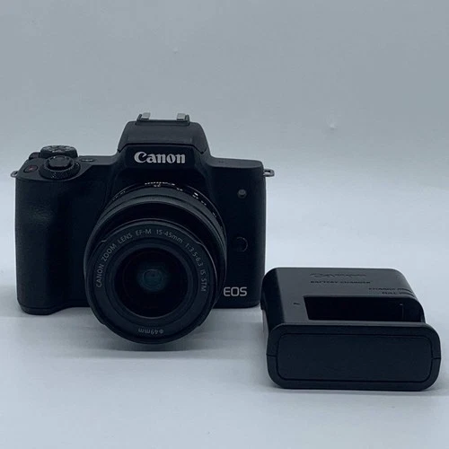 Canon EOS M50 24.1MP Mirrorless Camera With Lens