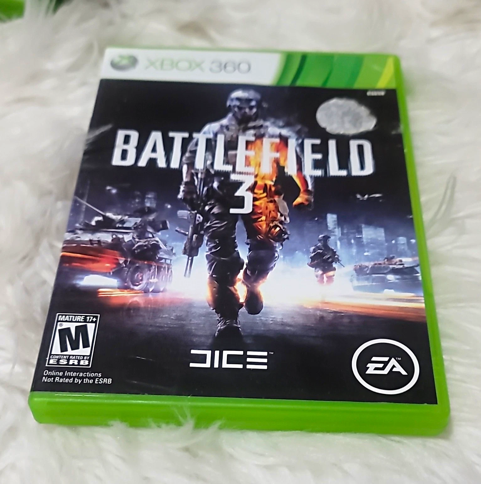 Electronic Arts Battlefield 3 w/ Case (Microsoft Xbox 360, 2011) NTSC-U/C M