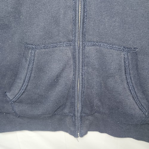 Abercrombie and Fitch Kunstfell Full Zip Hoodie Kinder Gr. XL isoliert gefüttert blau - Bild 5 von 18