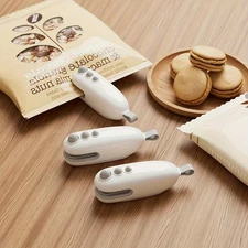 Mini Heat Sealer with Magnet And Rechargeable Mini 2-in-1 Snack Heat Sealer
