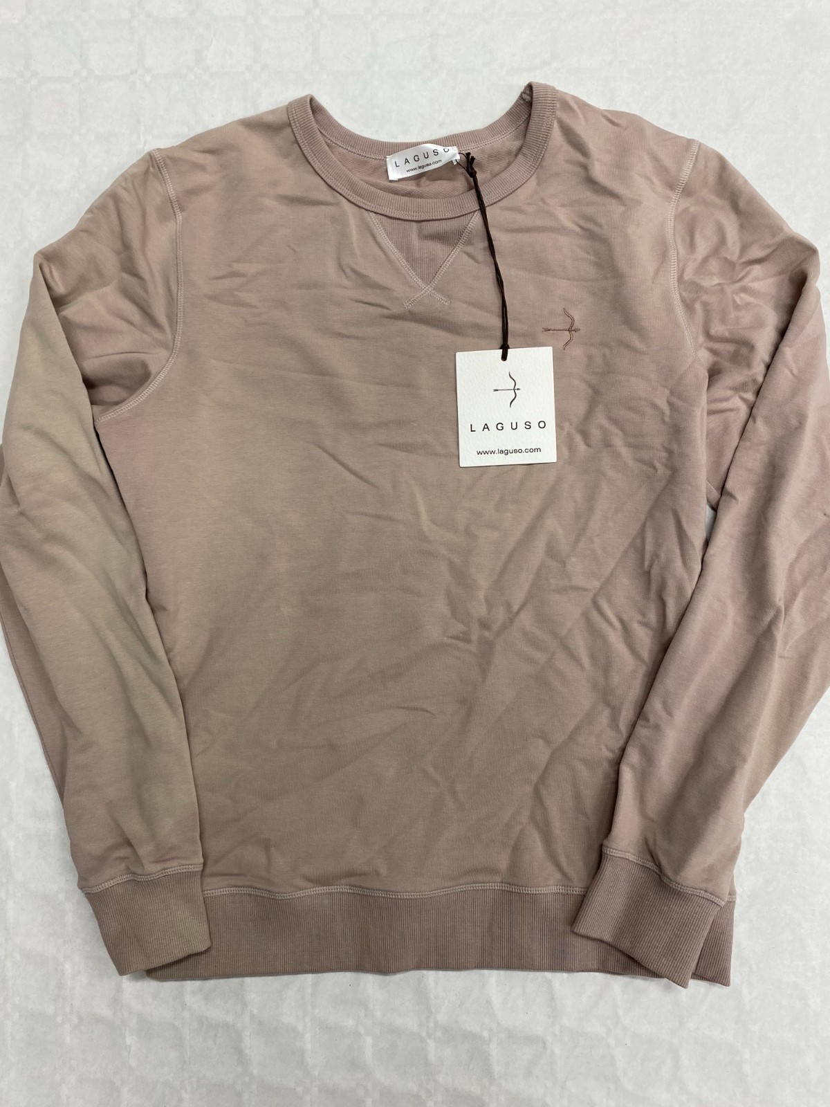Sweat équitation Laguso Flo haut de gamme coloris nude taille XL neuf