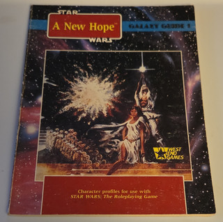 West End Games D6 Star Wars Galaxy Guide 1 A New Hope Profiles 1988 40038