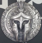 Murse Metals Private Minted "Spartan Helmet"-2.5 oz .999 Fine Silver Round