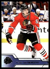 2016-17 Upper Deck #294 Trevor van Riemsdyk Chicago Blackhawks Hockey Card