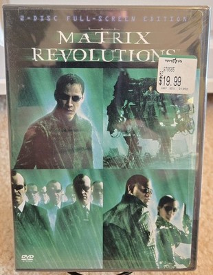 The Matrix Revolutions Full Screen Edition(DVD, 2004, 2-Disc Set)