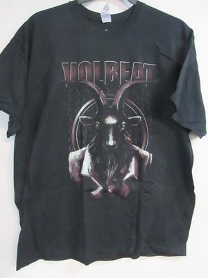 VOLBEAT OFFICIAL MERCH LIVE GOAT NA 2015 CONCERT MUSIC SHIRT 2XL / XXL