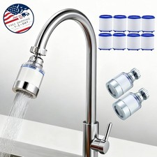 Filtro para grifo de fregadero, filtro de agua multiusos giratorio de 360 .