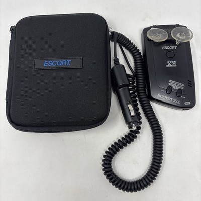 Escort Passport 8500 X50 Radar Laser Detector With Case, Cord window mount Black
