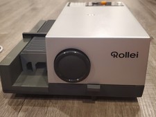 Vintage Rollei P350A Slide Projector W/ Remote  Case - Tested  Working
