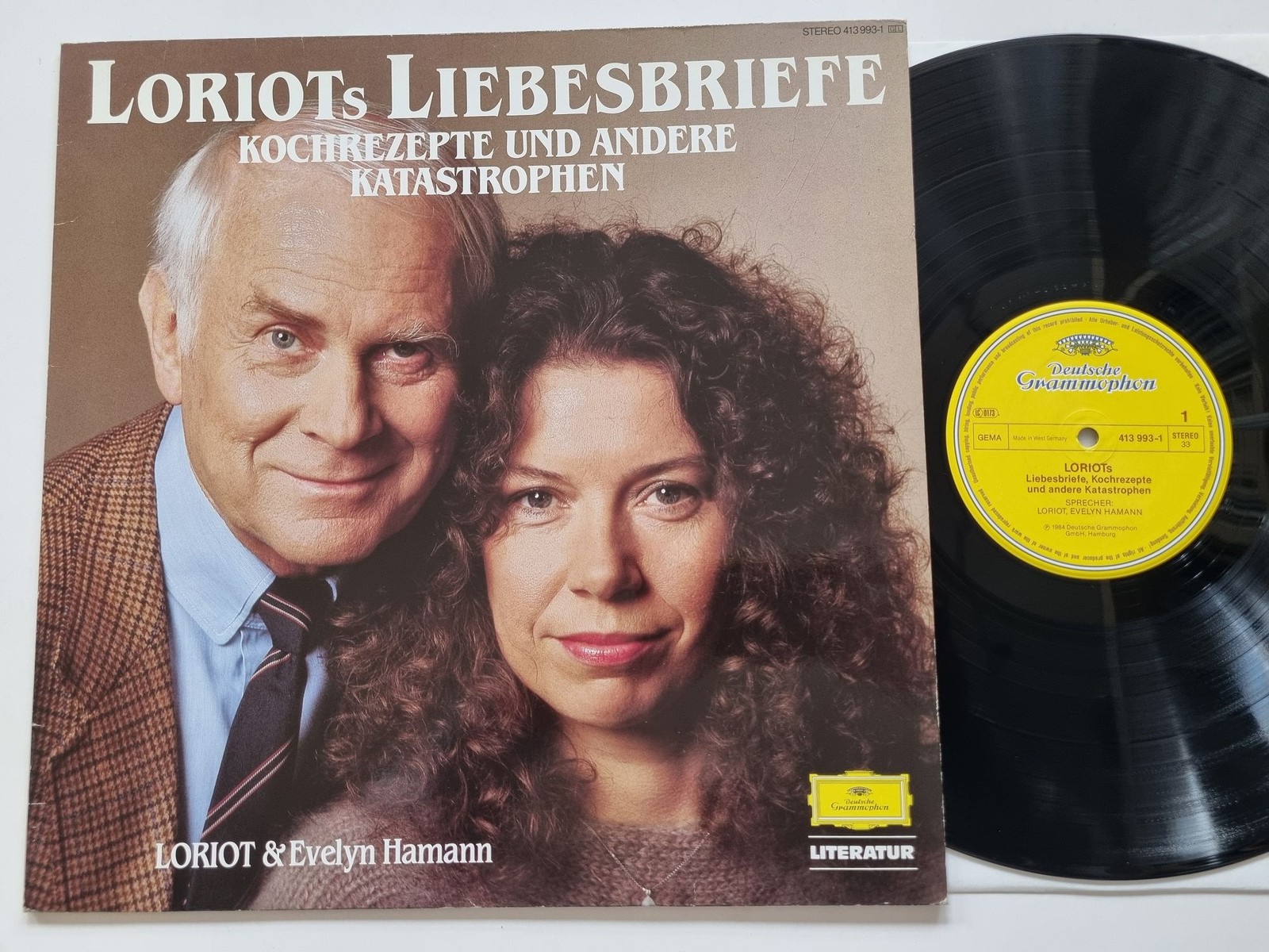 Loriot/ Evelyn Hamann - Liebesbriefe, Kochrezepte Und Andere Katastrophen LP