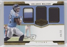 2018 Panini Plates & Patches Patch Trio 44/55 Delanie Walker #PT-DW Patch 05fv
