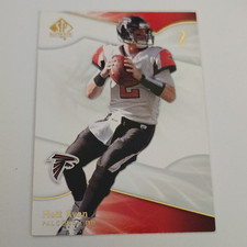 Upper Deck 2008 SP Authentic Matt Ryan #77 Rookie Atlanta Falcons NFL Card. rookie card picture