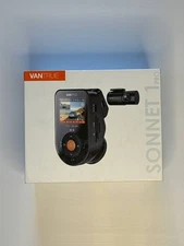 Vantrue Sonnet 1 Pro Dash Cam 2 Channel 1944P WiFi GPS Voice Control Open Box