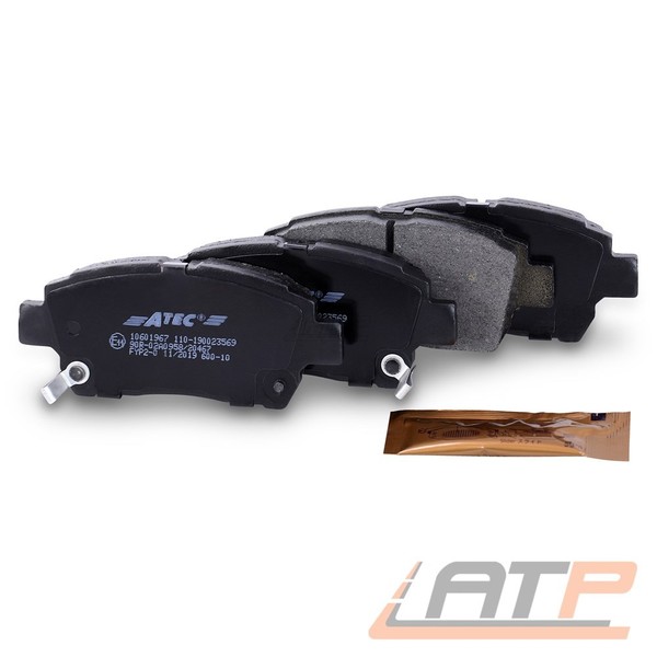 Satz BremsbelÄGe BremsklÖTze Vorne FÜR Toyota Yaris P1 +Verso 1.0-1.5 BJ 99-05-image
