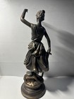Goddess Of Justice Statue Table Decor Resin Lady Justice Statue 17” Overall H. — photo 3