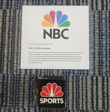 EXTRA RARE NBC SPORTS Valentines Day RED Peac...