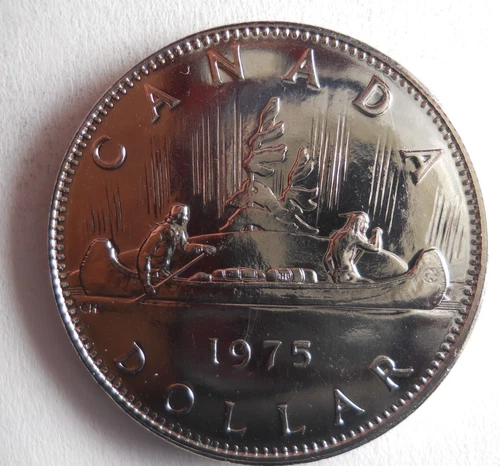 1975 CANADA DOLLAR - AU PROOF LIKE Coin - Lot #B6