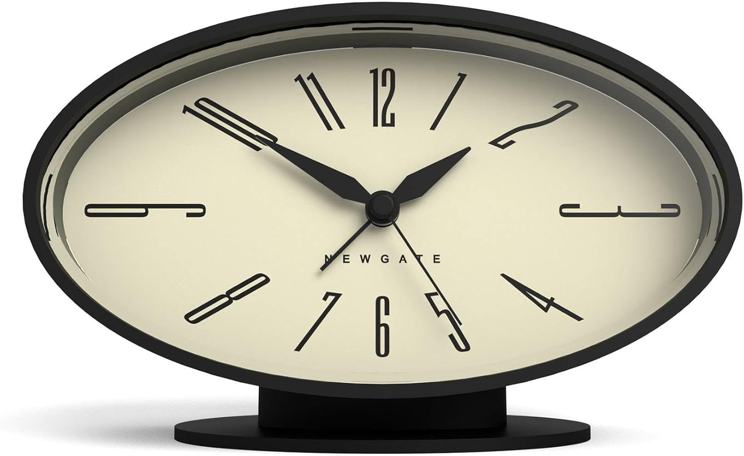 | Oval Retro Design | Black Soft Rubberised Finish | Ideal