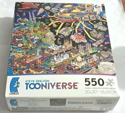 Ceaco Steve Skelton Tooniverse ''Architecture Salvage'' 550 piece puzzle 20'' x 20''
