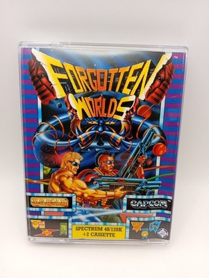 FORGOTTEN WORLDS - CAPCOM -ZX Spectrum - GETESTET - sehr guter Zustand - brandneue Hülle