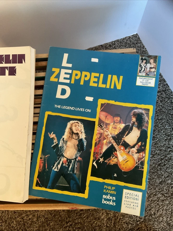 复古 LED ZEPPELIN 完整吉他歌曲集声乐和吉他乐谱 1973 歌词+ — 第 3/4 张图片