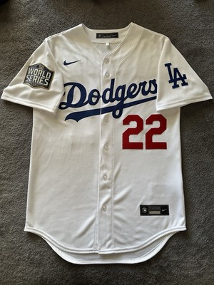 NWOT LA Dodgers Kershaw Nike Replica Jersey S 2020 World
