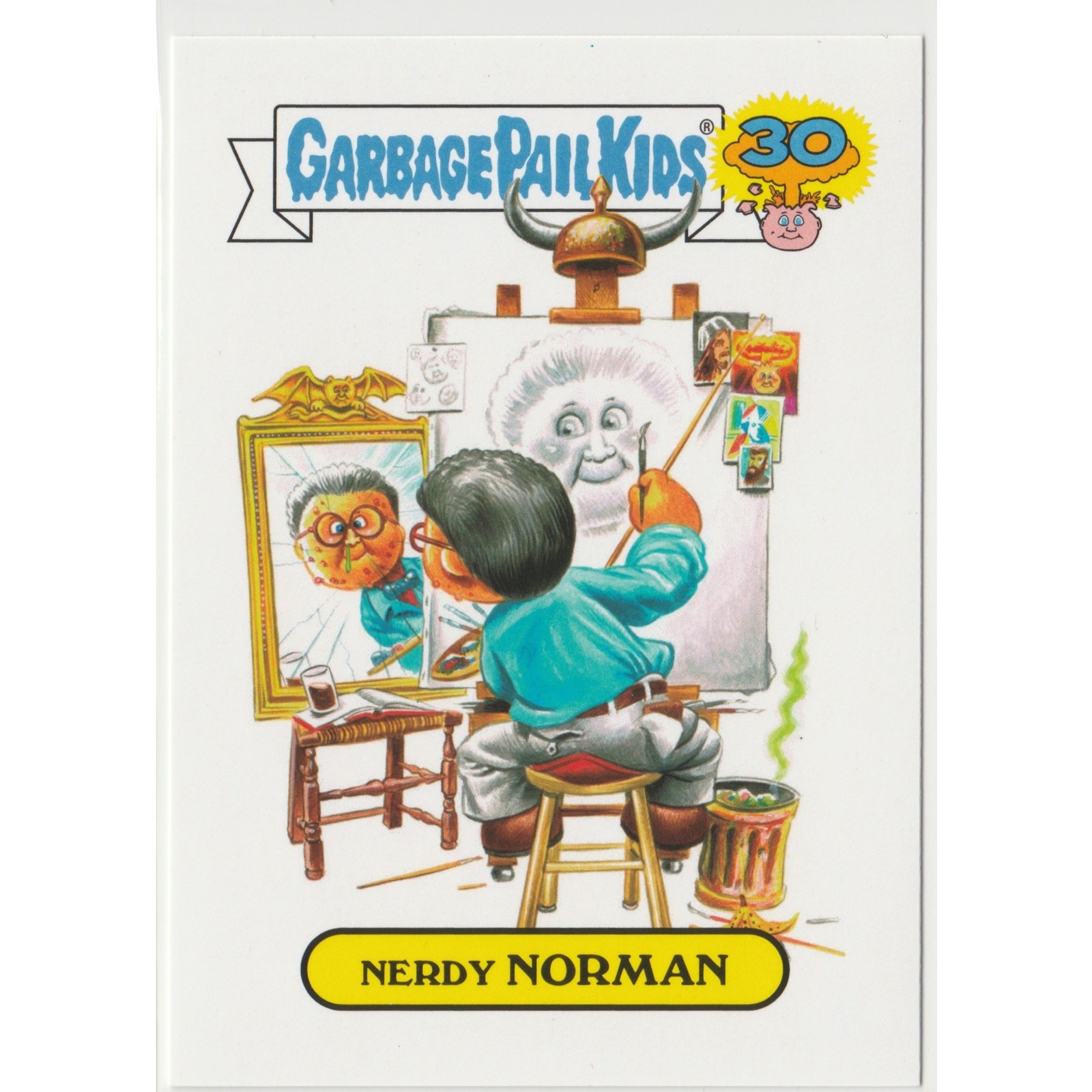Nerdy Norman Rockwell GPK 2015 30th Anniversary Series 4a