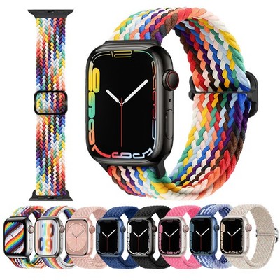 Geflochtenes Nylon Sport Armband für Apple Watch Series 10 9 8 7 6 5 4 Ultra SE