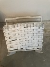 Old Vintage White Chippy Basket — photo 5