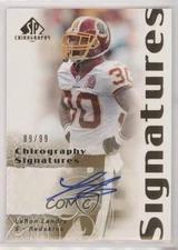 2007 SP Chirography Signatures Gold /99 LaRon Landry #CS-LL Rookie Auto RC