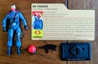 GI JOE Cobra NM/M Air Trooper Pilot 2008 V1 Complete File Card Airborne Infantry