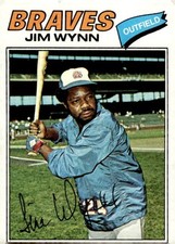 1977 Topps #165 Jim Wynn Atlanta Braves