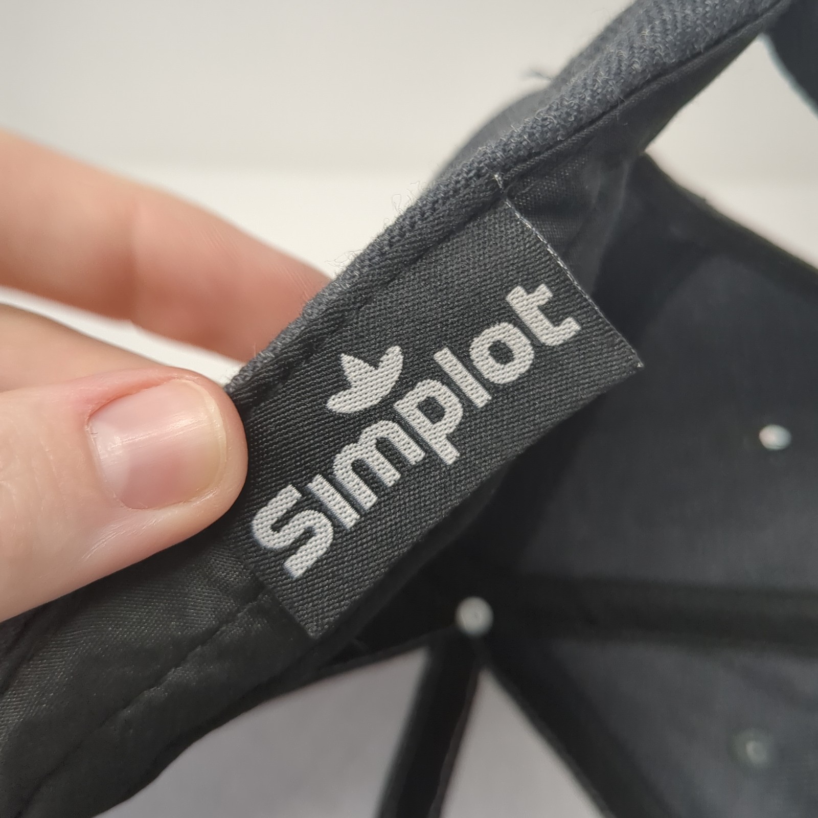 Simplot Strapback Baseball Cap Gray One Size Adju… - image 8