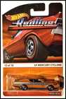 Hot Wheels Redline Orange '69 Mercury Cyclone 12/18