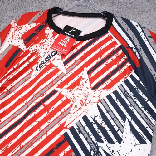 Reusch Soccer Patriot II Pro-Fit Long Sleeve Goalkeeper Jersey Size AS - Small - Picture 2 of 14