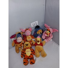 U1 Vintage Disney Store Bean Bag Winnie the Pooh Halloween Costume Lot of 6