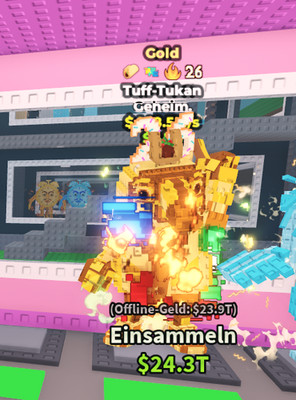 Gold 448M Tuff Toucan Steal a Brainrot Secret Selten neuer Trait! Tuff Tukan