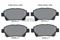 Bremsbelagsatz Scheibenbremse Vorderachse FüR Toyota Aston Martin IQ Cygnet
