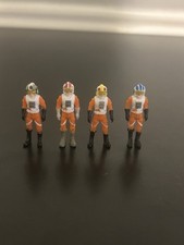 Star Wars Micro Galaxy Squadron Red squadron Figure Pilot Lot
