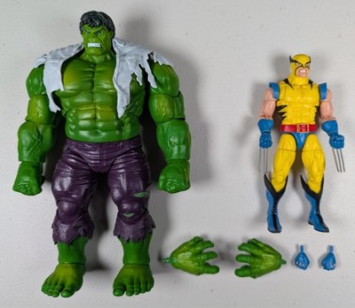 Hasbro Marvel Legends Wolverine Hulk 80th Anniversary Action Figures