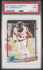 2023 PANINI CLEARLY DONRUSS #90 WILL ANDERSON JR. PSA 9