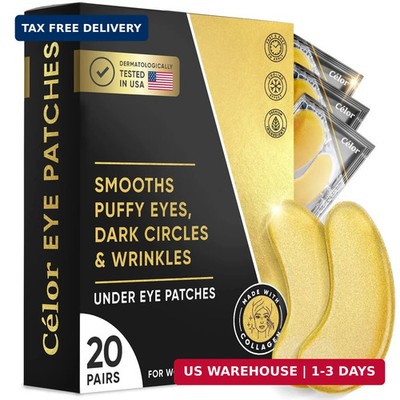 Under Eye Patches (20 Pairs) - Eye Patches For Puffy Eyes And Dark Circles - Und
