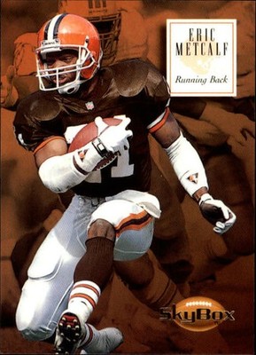 1994 SkyBox Premium #34 Eric Metcalf - FB