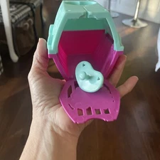 Little Live Pets Scruff-a-Luvs Babies Mini Plush Kennel And Paci. NO PET