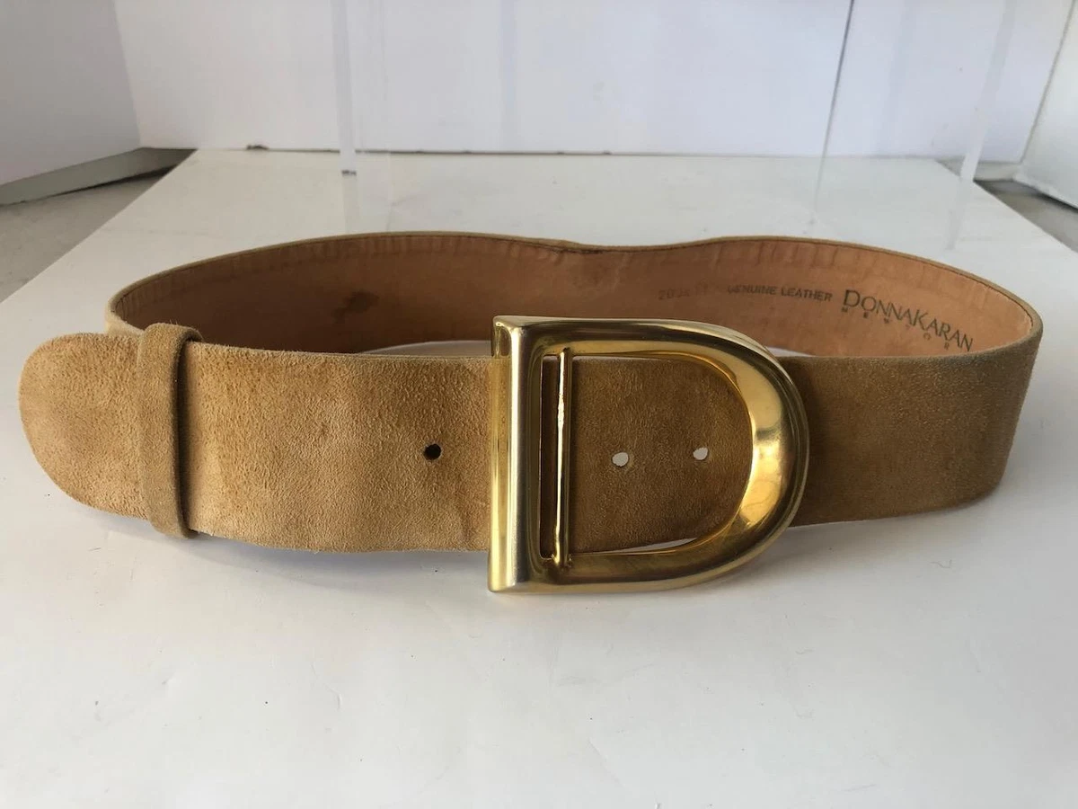 donna karan leather belt