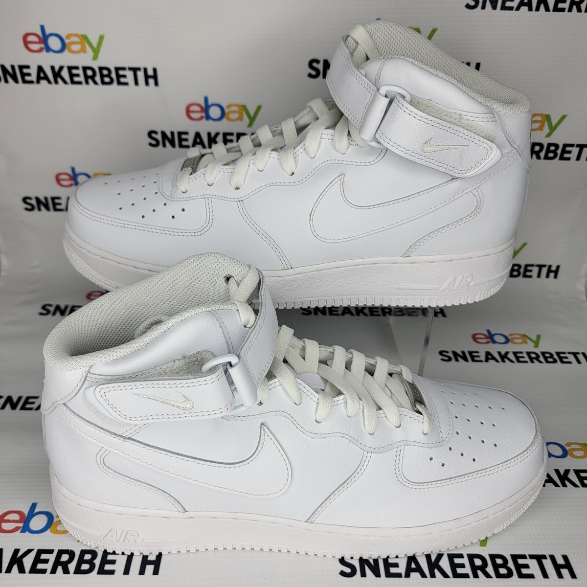 Nike Air Force Mid '07 White/White MEN'S CW2289 111