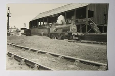 RWY907 - 1930s Locomotive 14395 at INVERNESS Railway Yard Shed - Real Photo